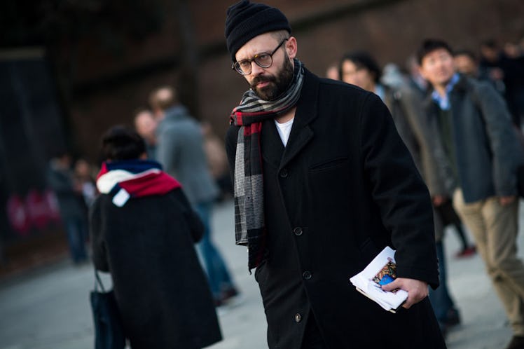 Pitti Uomo Fall 2014 Street Style Day 3.