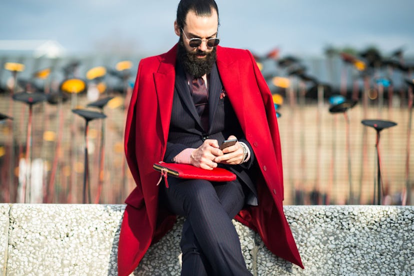 Pitti Uomo Fall 2014 Street Style Day 3.