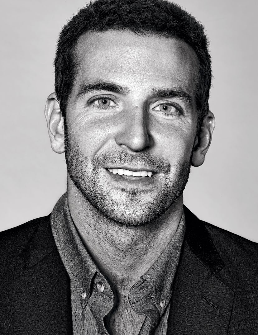 Bradley Cooper.
Tom Ford Blazer; A.P.C. shirt.