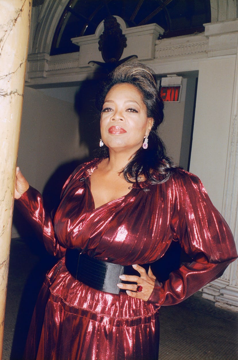 Oprah Winfrey in Lanvin.