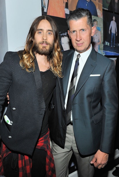 Jared Leto and Stefano Tonchi. Photo by Getty Images.