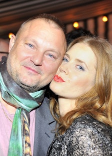 Juergen Teller and Amy Adams. Photo by Getty Images.