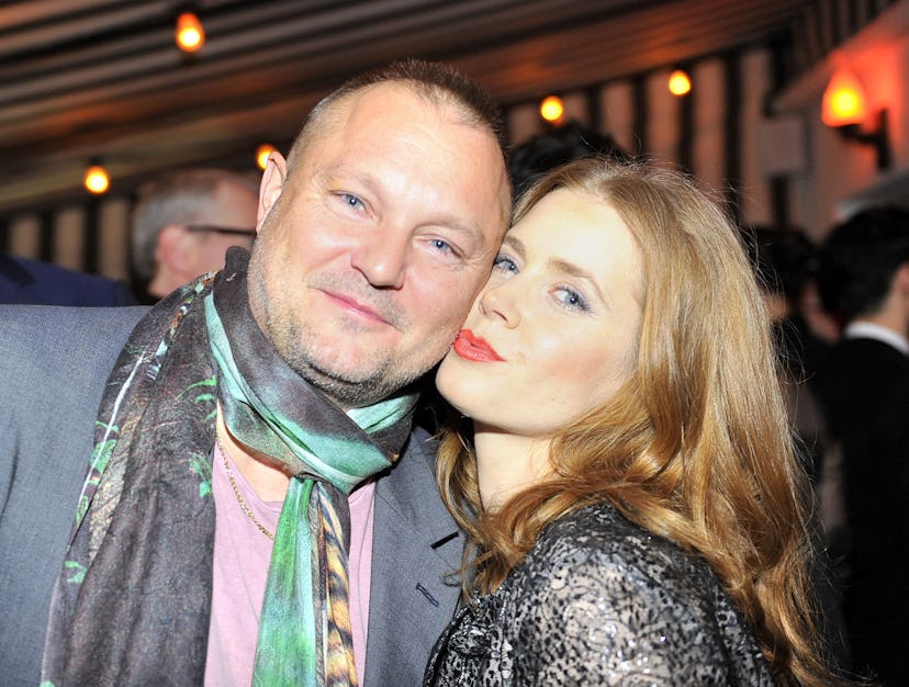 Juergen Teller and Amy Adams. Photo by Getty Images.