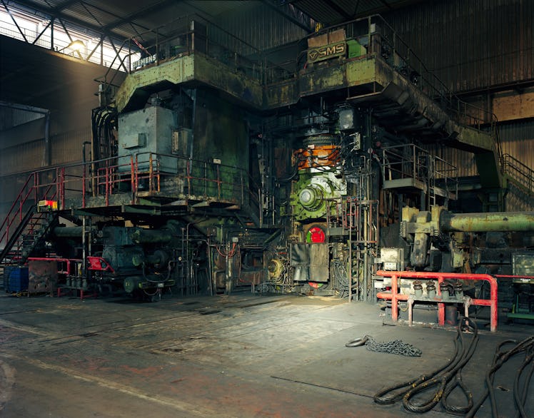 *Hot Rolling Mill, ThyssenKrupp Steel, Duisburg,* 2010. Image courtesy of Marian Goodman Gallery.