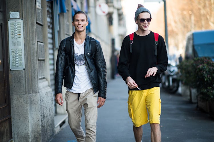 Milan Men's Fashion Week Fall 2014 Street Style Day 2.