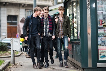 Milan Men's Fashion Week Fall 2014 Street Style Day 3.