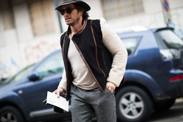 Milan Men's Fashion Week Fall 2014 Street Style Day 3.