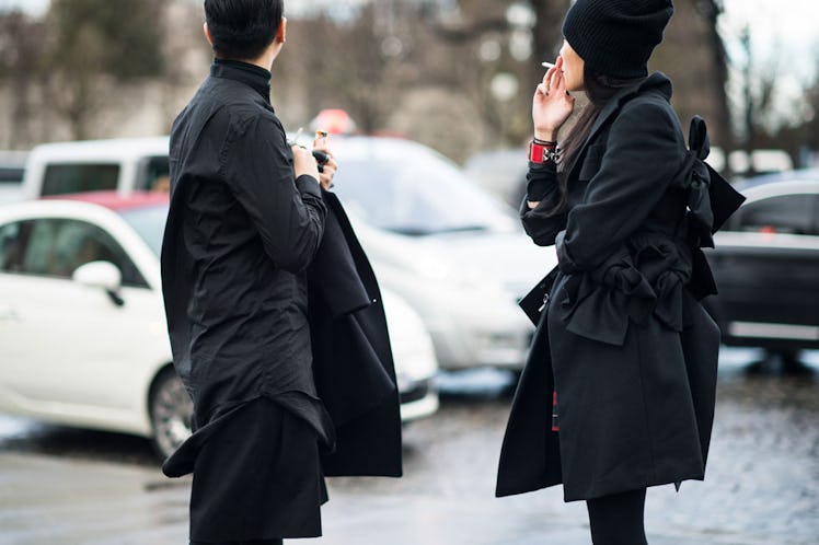 Paris Men's Fashion Week Fall 2014 Street Style Day 1.