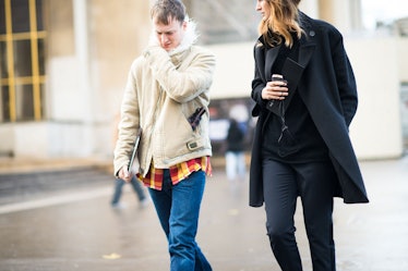 Paris Men's Fashion Week Fall 2014 Street Style Day 1.