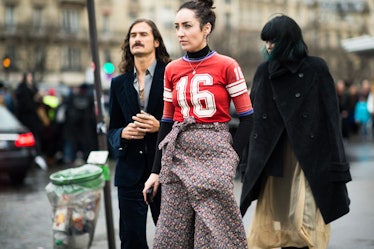Paris Men's Fashion Week Fall 2014 Street Style Day 1.