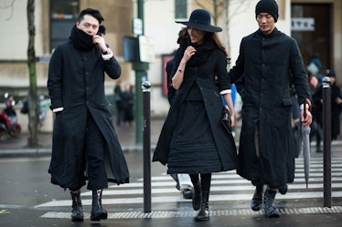 Paris Men's Fashion Week Fall 2014 Street Style Day 1.