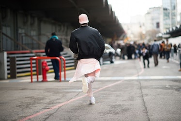 Paris Men's Fashion Week Fall 2014 Street Style Day 2.