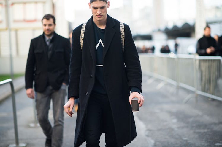 Paris Men's Fashion Week Fall 2014 Street Style Day 2.