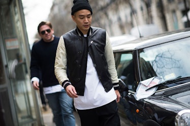 Paris Men's Fashion Week Fall 2014 Street Style Day 2.