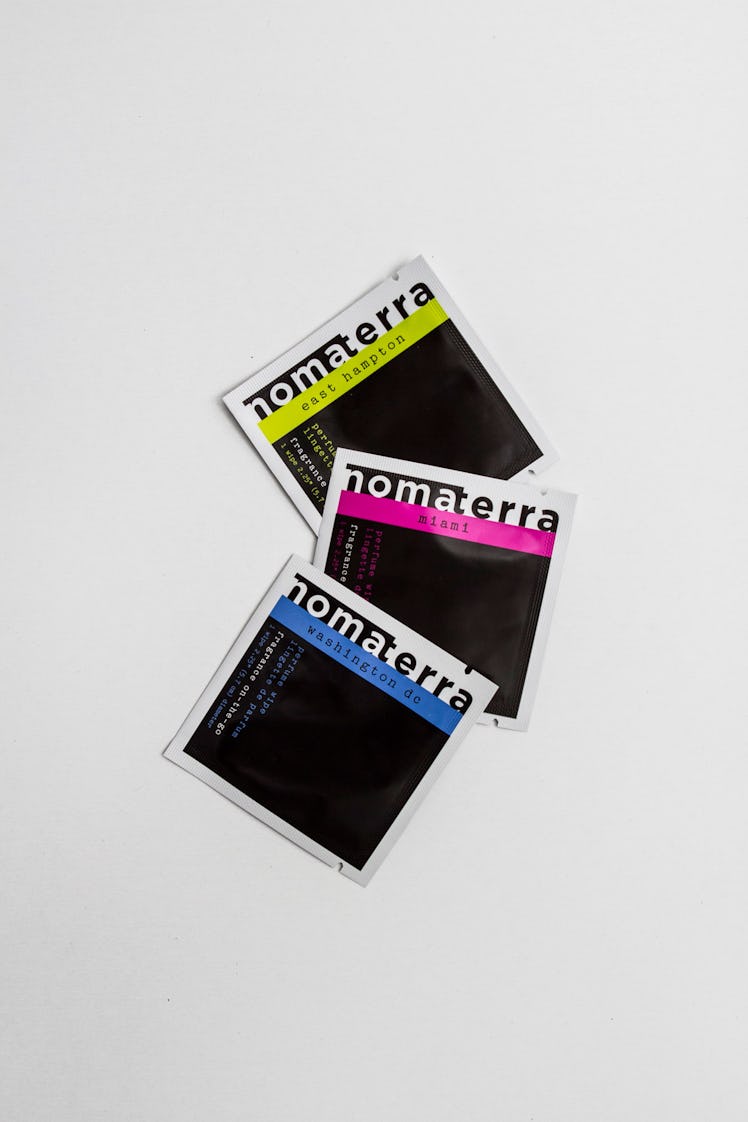 __Fragrance:__ Nomaterra Fragrance Wipes, $26 for 12, [nomaterra.com](http://nomaterra.com)