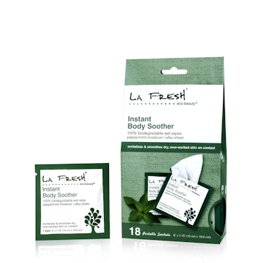 __Body Moisturizer:__ La Fresh Eco-Beauty Instant Body Soother Wipes, $11, [lefreshgroup.com](http:/...