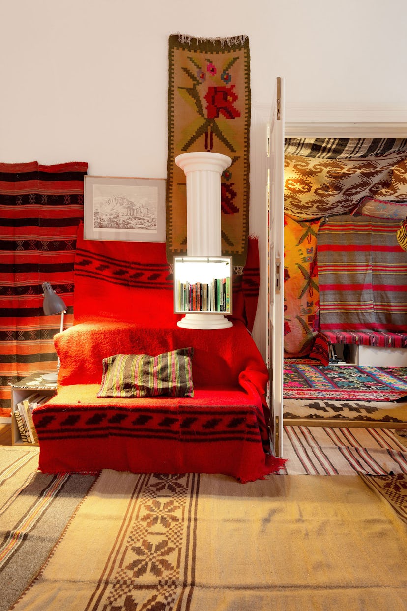 8th Berlin Biennale for Contemporary Art presents Andreas Angelidakis, Crash Pad, 2014. Installation...