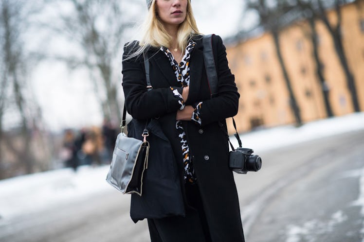 Stockholm Fashion Week Fall 2014 Street Style Day 1.
