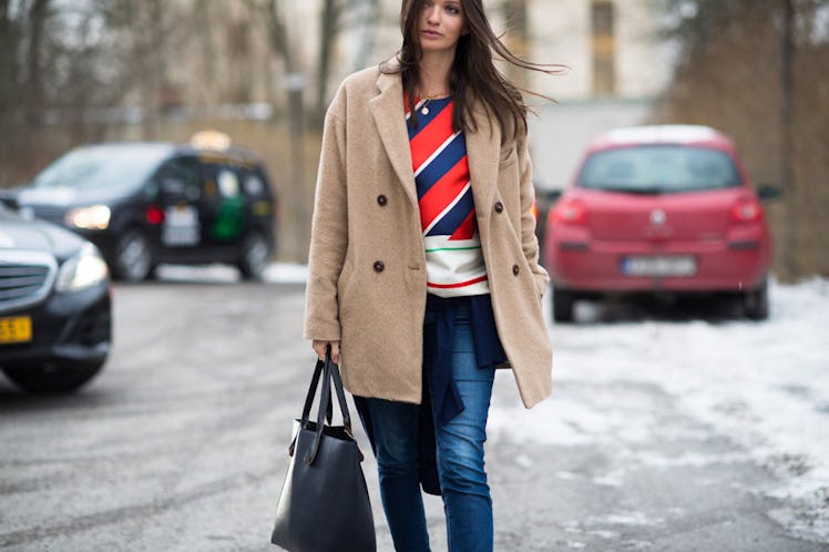 Stockholm Fashion Week Fall 2014 Street Style Day 1.