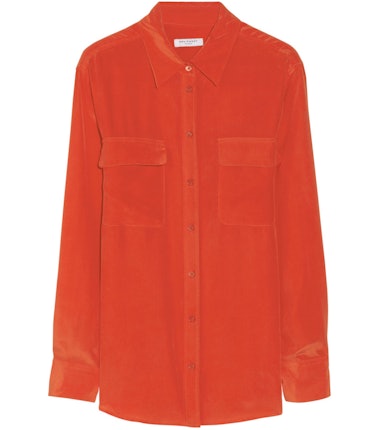 This classic button-down shirt comes in the best shade of orange—perfect for watching the big game. ...