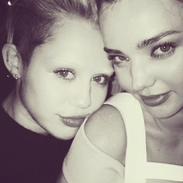 __#HighBrow__: In November, this black-and-white selfie with supermodel Miranda Kerr ([@mirandakerr]...