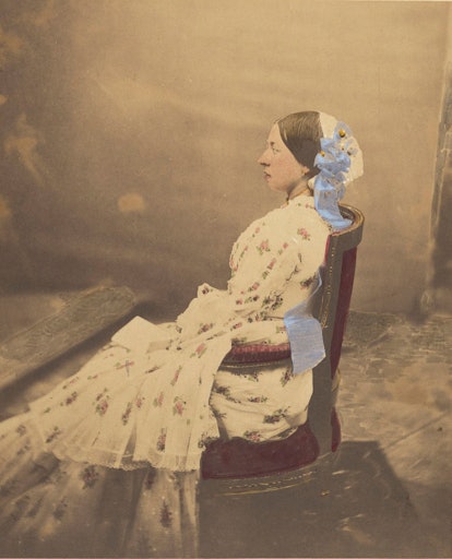 Queen Victoria shot by Roger Fenton, 1854. Photograph courtesy of the Getty.