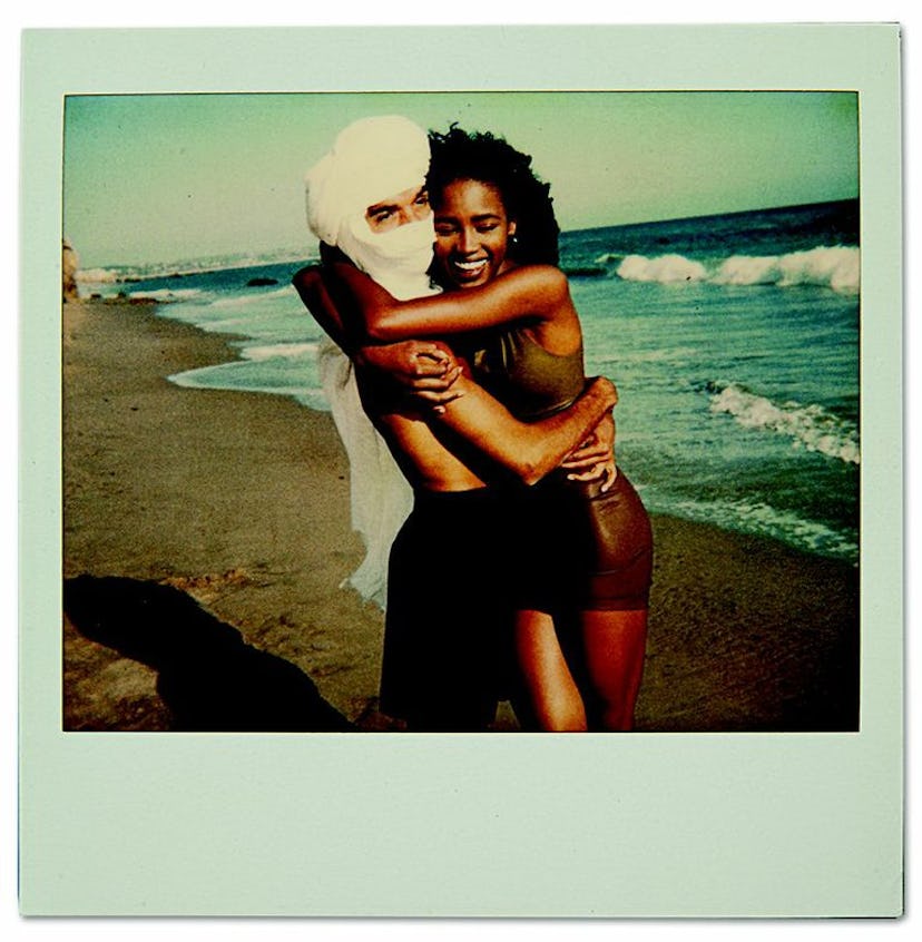 Hamid and Naomi Campbell. Image courtesy of Le Livre Art Publishing.