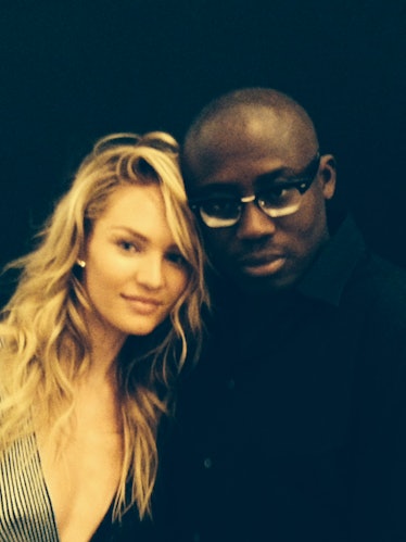 Candice Swanepoel Edward Enninful