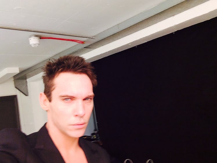 jonathan rhys meyers selfie