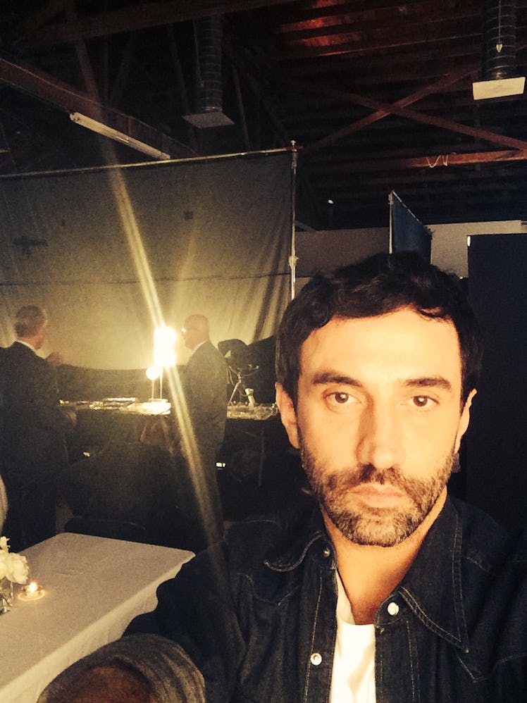 Riccardo Tisci Selfie