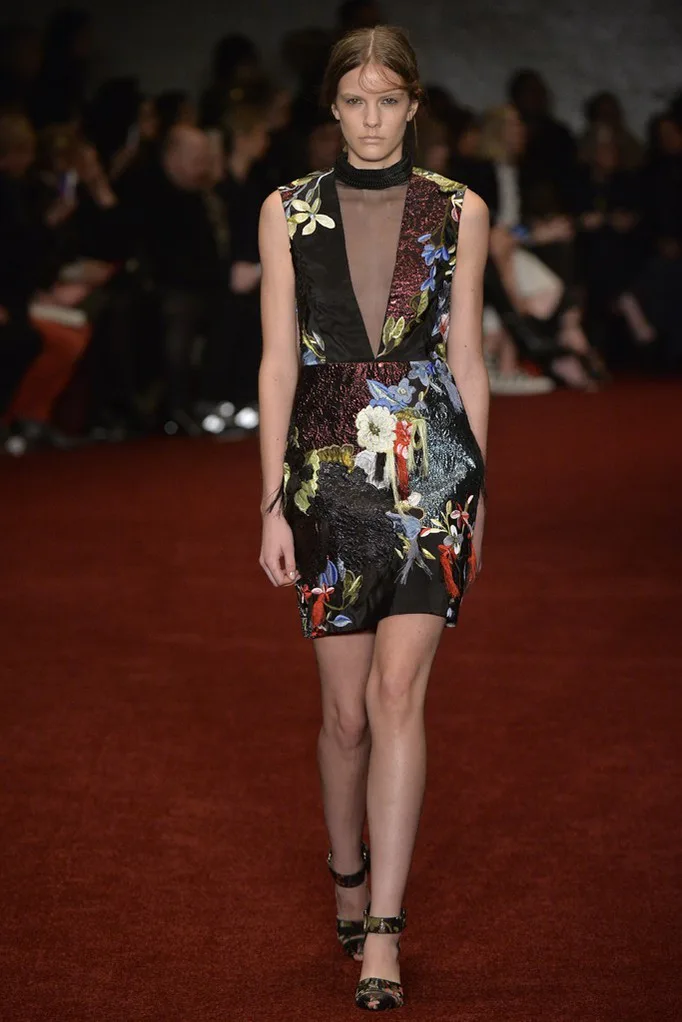 slim fit dress slacks PETER PILOTTO DRESS – Belinda International main image 1