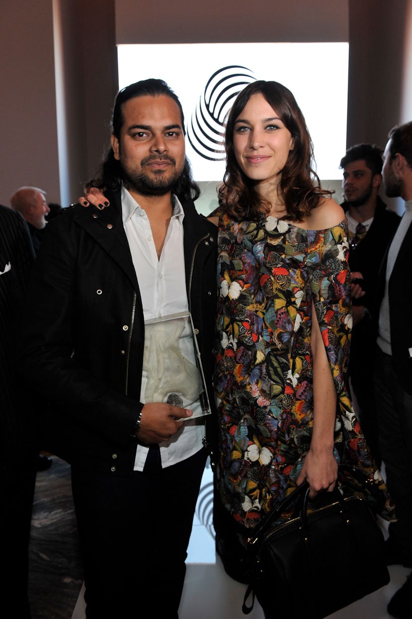 Alexa Chung Rahul Mishra