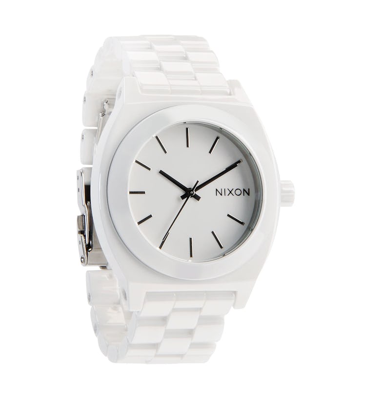 Nixon white watch