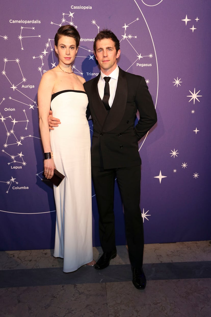 Elettra Wiedemann and James Marshall