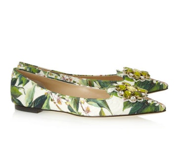 Dolce Floral Flats