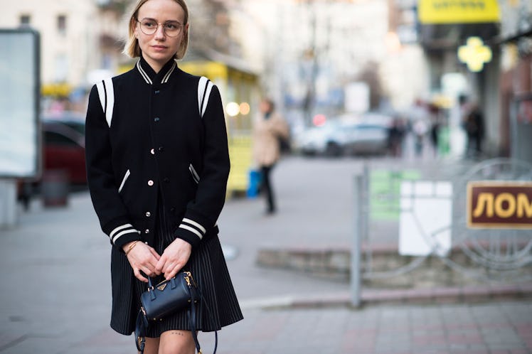 Kiev Ukraine Fashion Week Fall 2014 Street Style.