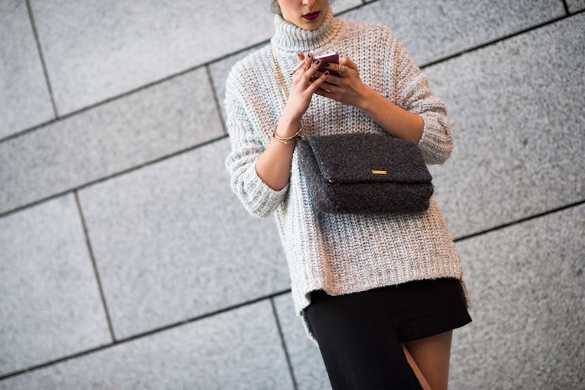 Kiev Ukraine Fashion Week Fall 2014 Street Style.