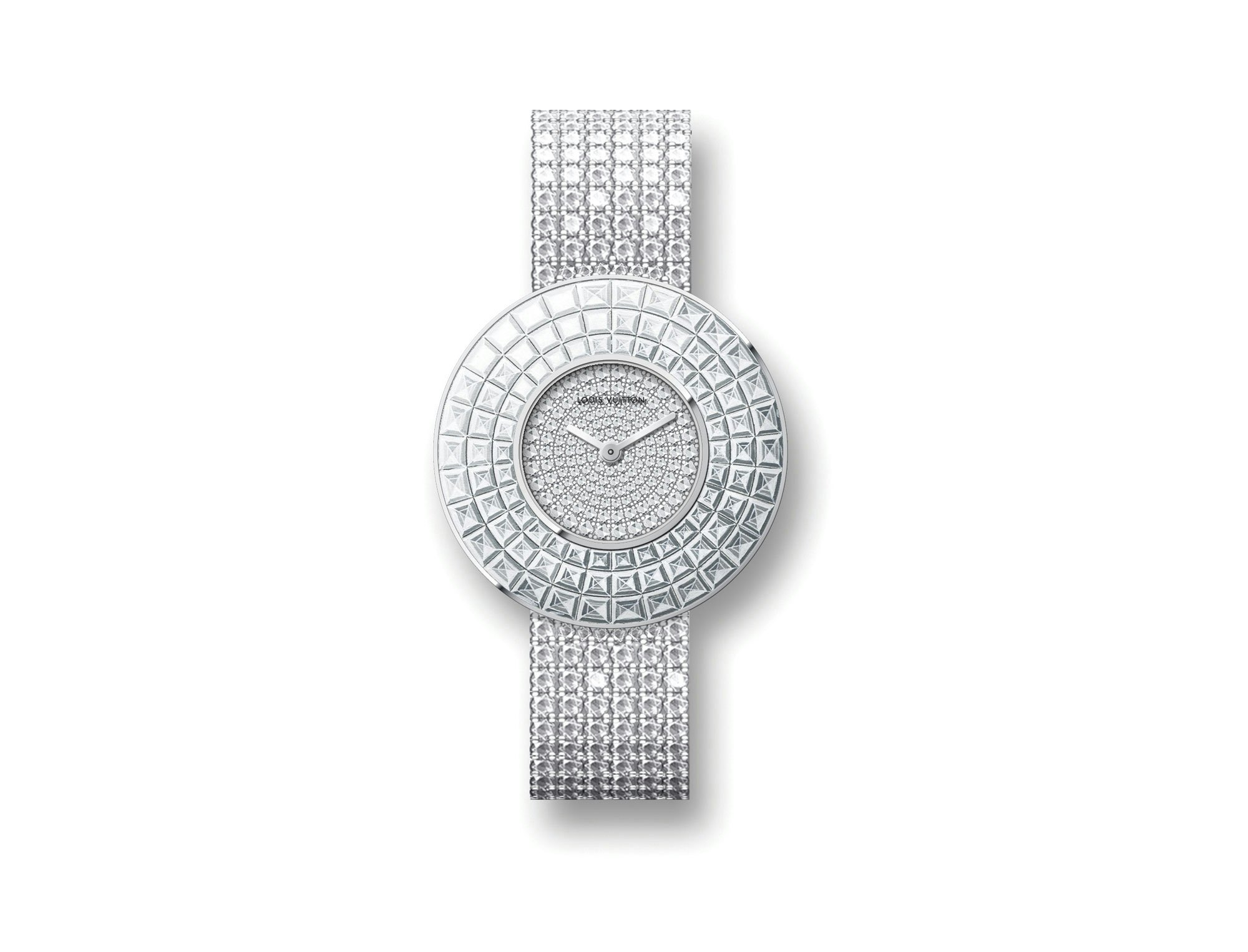 Louis vuitton sale diamond watch