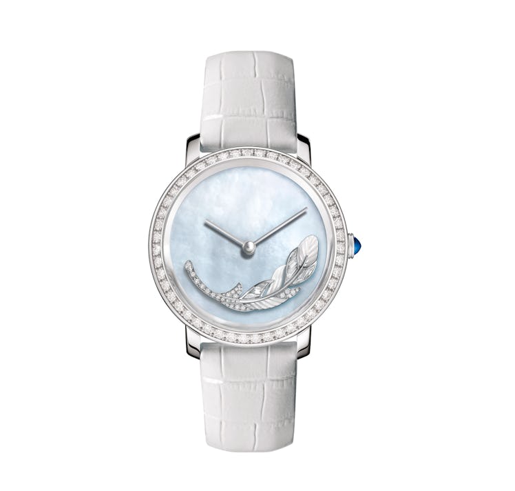 Boucheron mother of pearl watch