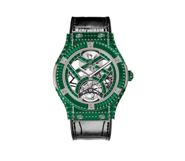 Hublot emerald watch