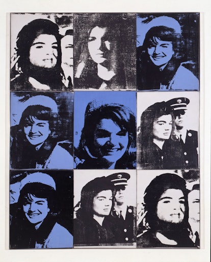 Nine Jackies by Andy Warhol