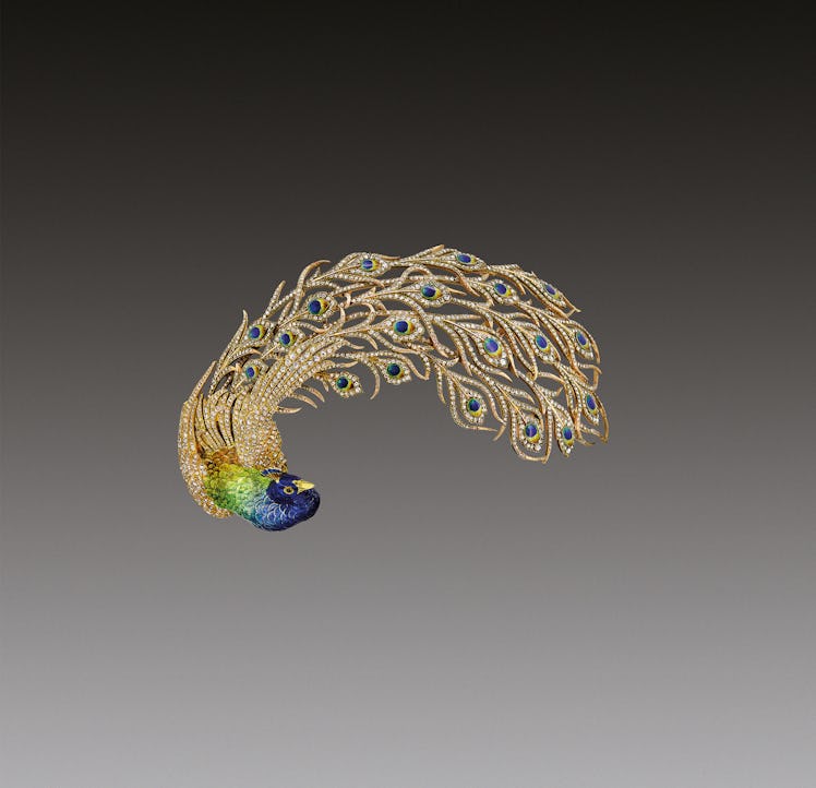 Mellerio Peacock Brooch