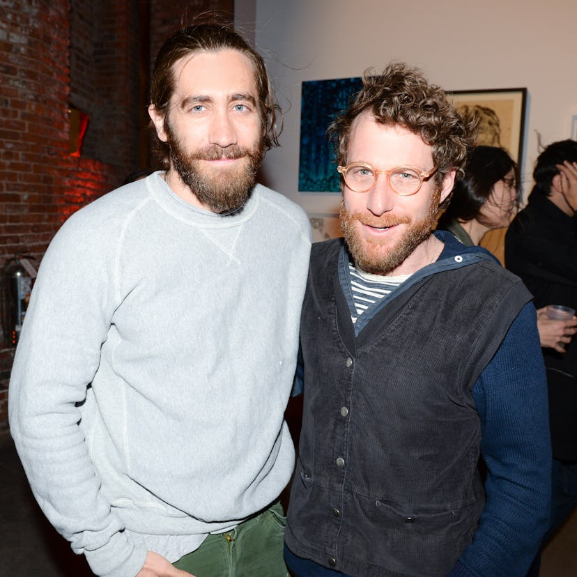 Jake Gyllenhaal and Dustin Yellin