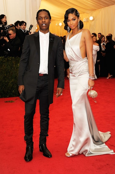 A$AP Rocky and Chanel Iman