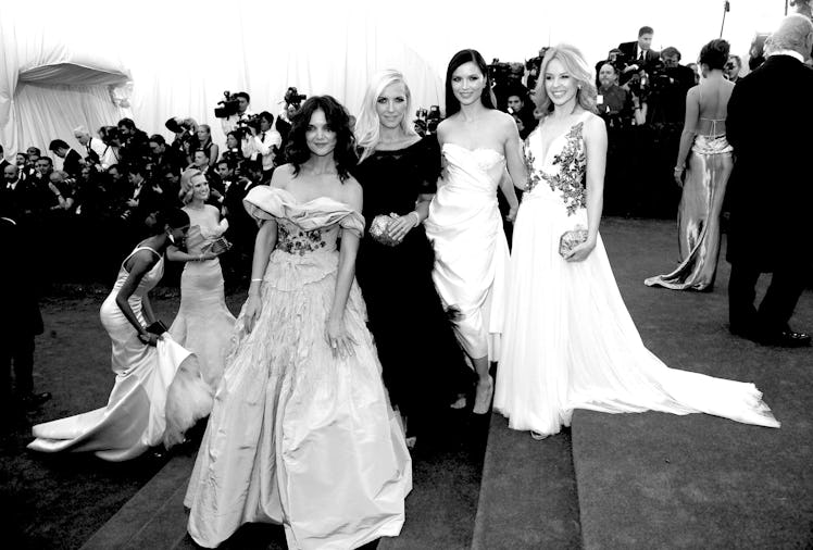 Katie Holmes, Karen Craig, Georgina Chapman, and Kylie Minogue