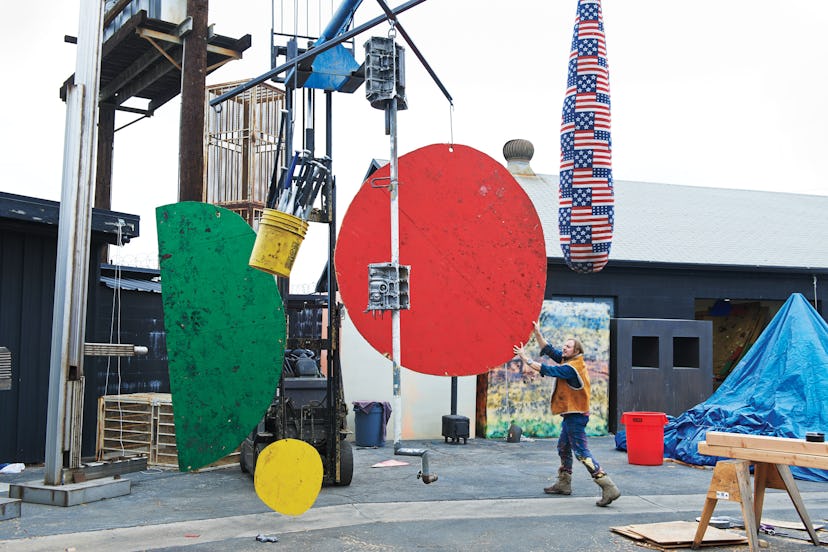 Sterling Ruby Scale sculpture
