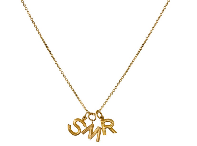 Yossi Harari Letter Pendant