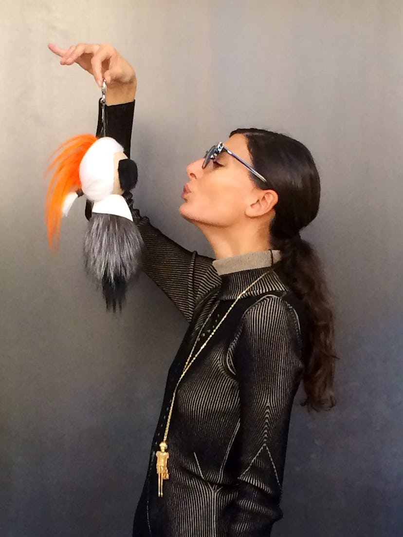 Karl Lagerfeld doll