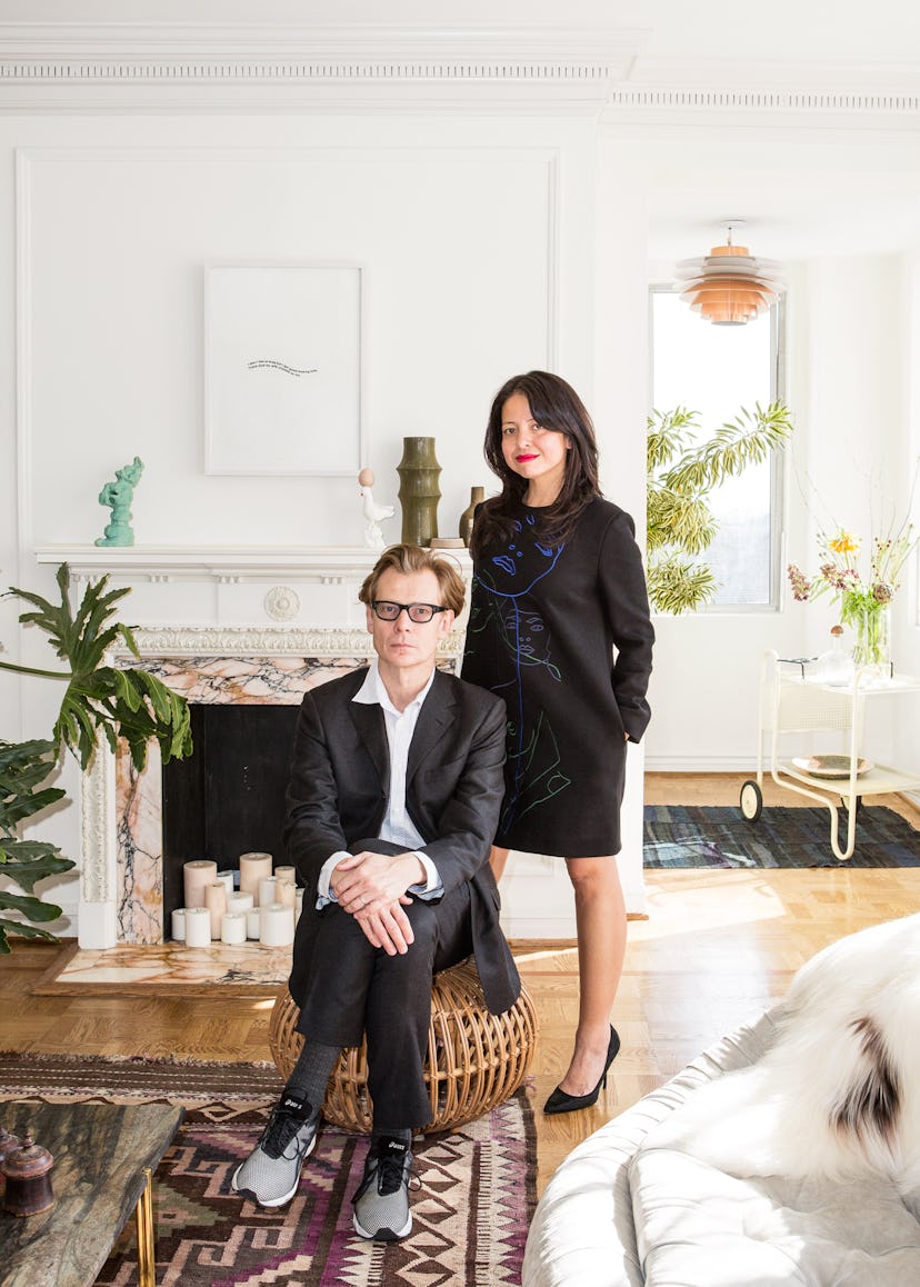 Philippe Vergne and Sylvia Chivaratanond