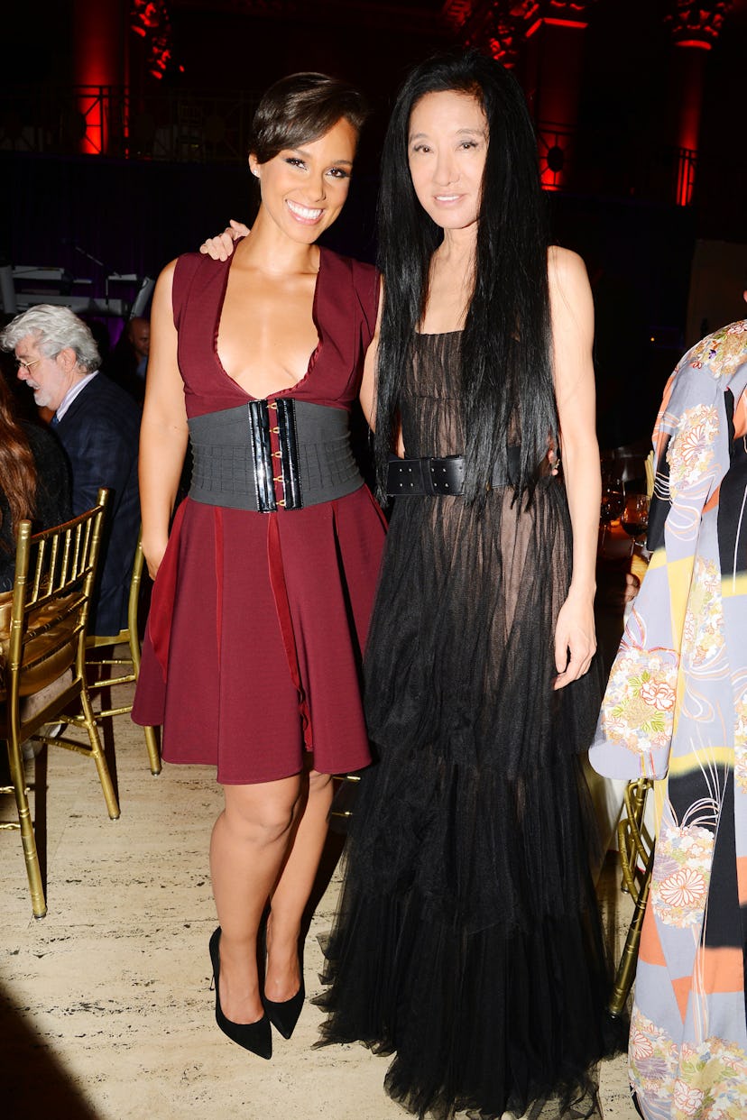 Alicia Keys and Vera Wang